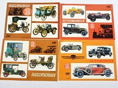 Automobily Tatra - pohlednice