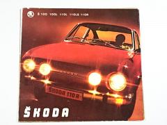 Škoda 100, 100 L, 110 L, 110 LS, 110 R - prospekt - AZNP Mladá Boleslav