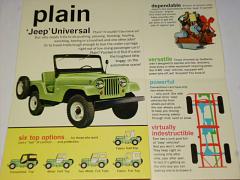 Jeep Universal - prospekt - 1964