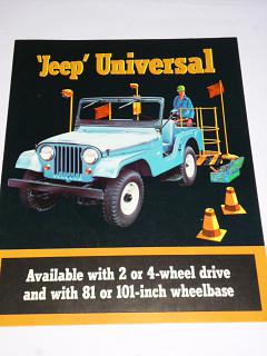 Jeep Universal - prospekt - 1964