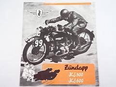 Zündapp KS 500 - KS 600 - 1938 - prospekt - REPRINT!!!