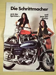 Norton Commando - prospekt - REPRINT