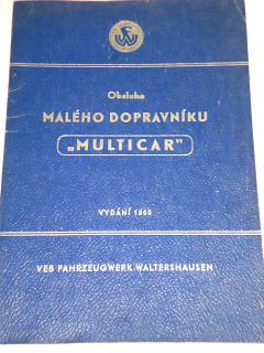 Multicar - obsluha malého dopravníku - 1960