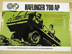 Steyr - Puch - Haflinger 700 AP - prospekt - 1966