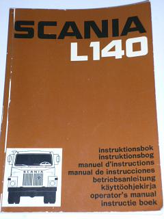 Scania L 140 - instruktionsbok - betriebsanleitung - 1974