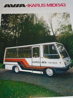 Avia - Ikarus Midi 543 - prospekt - Motokov