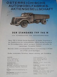 ÖAF Standard typ 745 N - prospekt