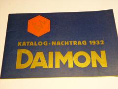Daimon - Katalog - Nachtrag 1932