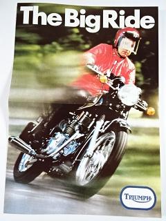 Triumph Trident - prospekt - REPRINT