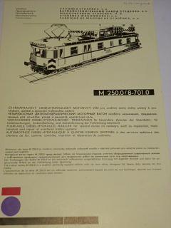 Vagónka Studénka - M 250.0/8-701.0 - prospekt