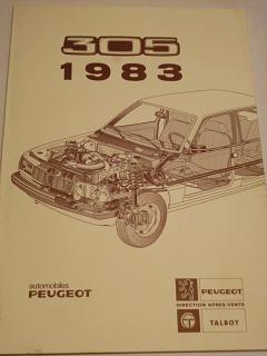 Peugeot 305 1983 - Technische Beschreibung