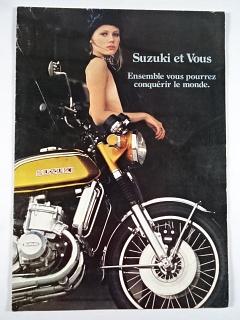 Suzuki GT 750, GT 550, GT 380 - prospekt