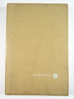 Tatra 813 6 x 6 - seznam náhradních součástí tahače přívěsu - 1977