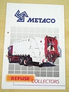 Metaco - Refuse Collectors  - Bobr Press, Bobr 6 special, Bobr Rott - prospekt - Renault, Liaz, Avia...
