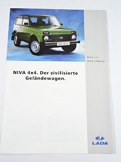 Lada Niva 4x4 - prospekt - 1995
