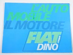 Fiat Dino coupé - L'automobile il motore - prospekt