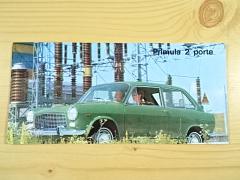Autobianchi Primula 2 porte - prospekt - leták