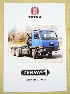 Tatra 815 - 270N25 - TERRNo1 - třínápravový tahač návěsů - prospekt - 2000