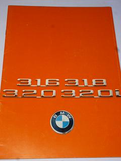 BMW 316, 318, 320, 320 i - prospekt - 1975