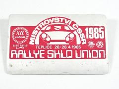Rallye Sklo Union - Teplice - 26. - 28. 4. 1985 - Mistrovství ČSSR - XII. ročník