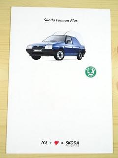 Škoda Forman Plus - prospekt