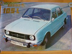 Škoda 105 - plakát - AZNP Mladá Boleslav