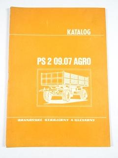 BSS - PS 2 09.07 Agro - katalog náhradních dílů - 1989