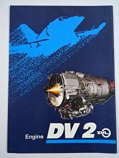 ZVL - Engine DV 2 - prospekt - Omnipol - L 39 MS Albatros