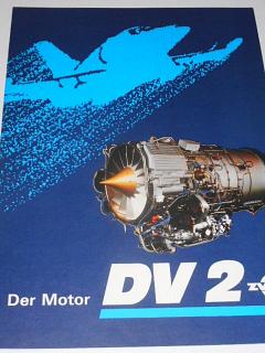 ZVL - Der Motor DV 2 - prospekt - Omnipol - L 39 MS Albatros