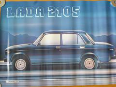 VAZ - LADA 2105 - plakát - Mototechna