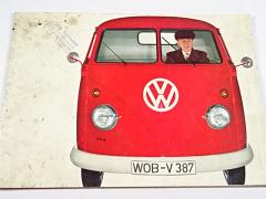 Volkswagen - VW - Transporter - prospekt - 1961