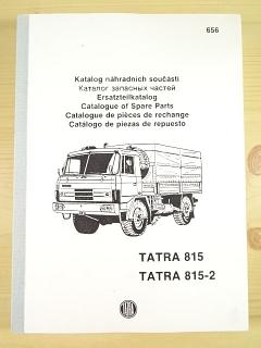 Tatra 815 - Tatra 815-2 - katalog náhradních součástí - 1993