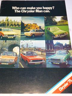 Chrysler 1975 - Imp, Avenger, Hunter, Sceptre, Sunbeam