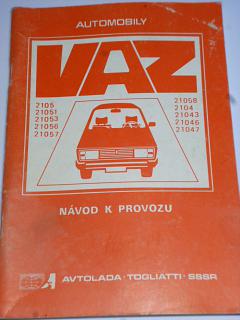 VAZ - 2105 - LADA - návod k provozu