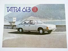 Tatra 613-2 model 84 - prospekt