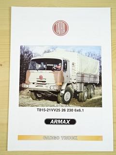 Tatra 815-21VV25 26 230 6x6.1 Armax Cargo Truck - prospekt