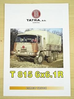 Tatra 815-21VV26 22 230 6x6.1 Cargo Truck - prospekt