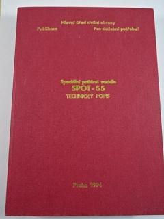 Speciální požární pásové vozidlo SPOT-55 - Technický popis - 1994 - VOP 025 Nový Jičín - Hlavní úřad civilní obrany