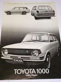 Toyota 1000 Utility Wagon - prospekt