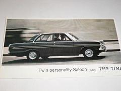 Vauxhall - Twin personality Saloon says THE TIMES - prospekt