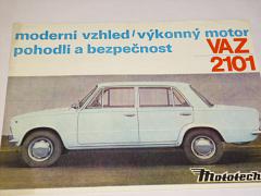 VAZ 2101 moderní vzhled, výkonný motor - 1972 - prospekt