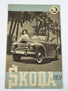 Škoda 1101 - prospekt - 1949 - Kovo
