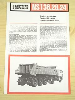 BSS - NS1 36.28.24 - Tipping semi-trailer - prospekt - Tatra, Liaz