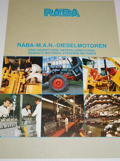 Rába - RÁBA-M.A.N. - Dieselmotoren - prospekt