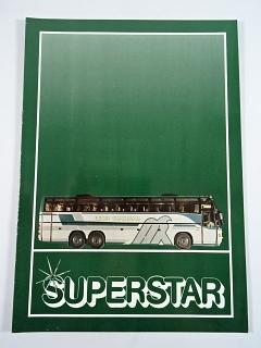 Superstar - Volvo - Delta Plan Ab - Finland - autobus - prospekt - 1989