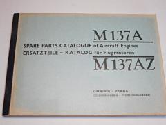 Avia - M 137 A, M 137 AZ - Spare Parts Catalogue of Aircraft Engines