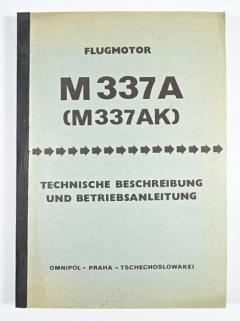 Avia - Flugmotor M 337 A (M 337 AK) Technische Beschreibung und Betriebsanleitung - 1975 - Omnipol Praha