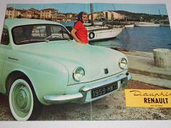 Renault Dauphine - prospekt - 1959