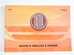 Tatra T 815-2 EURO III - návod k obsluze a údržbě sklápěčů a odvozených podvozků - 2003