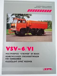 Liaz 111.811 víceúčelový sypač vozovek VSV 6/VI - prospekt